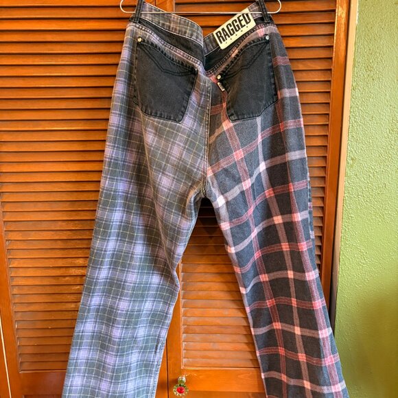 The Ragged Priest, Free People Multi Colored Jeans Denim Size 34/14 - Picture 3 of 5